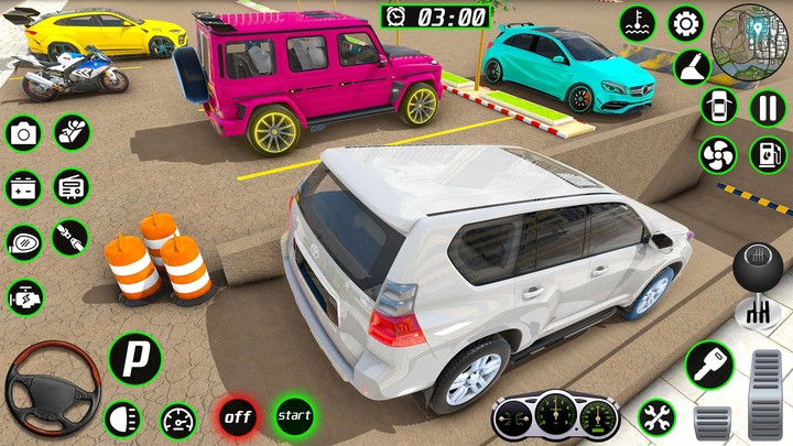 Prado Car Parking Simulator screenshot image 4_Popularmodapk.com
