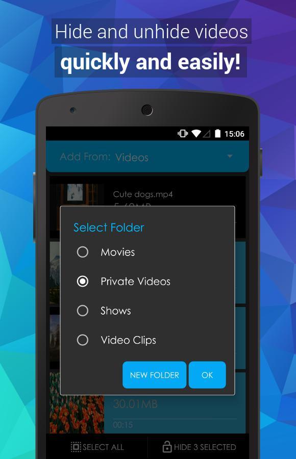 Video Locker - Hide Videos screenshot image 1_Popularmodapk.com