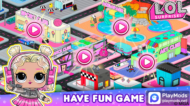 L.O.L. Surprise! Club House<span>(Unlimited Diamonds)</span> screenshot image 1_Popularmodapk.com