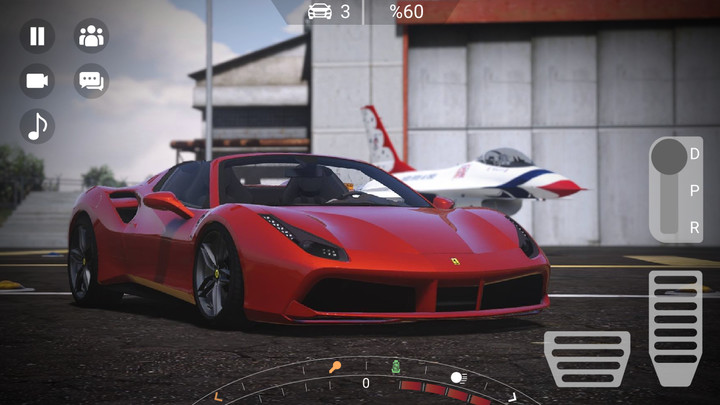 Supercars Extreme Ferrari 488 screenshot image 2_Popularmodapk.com