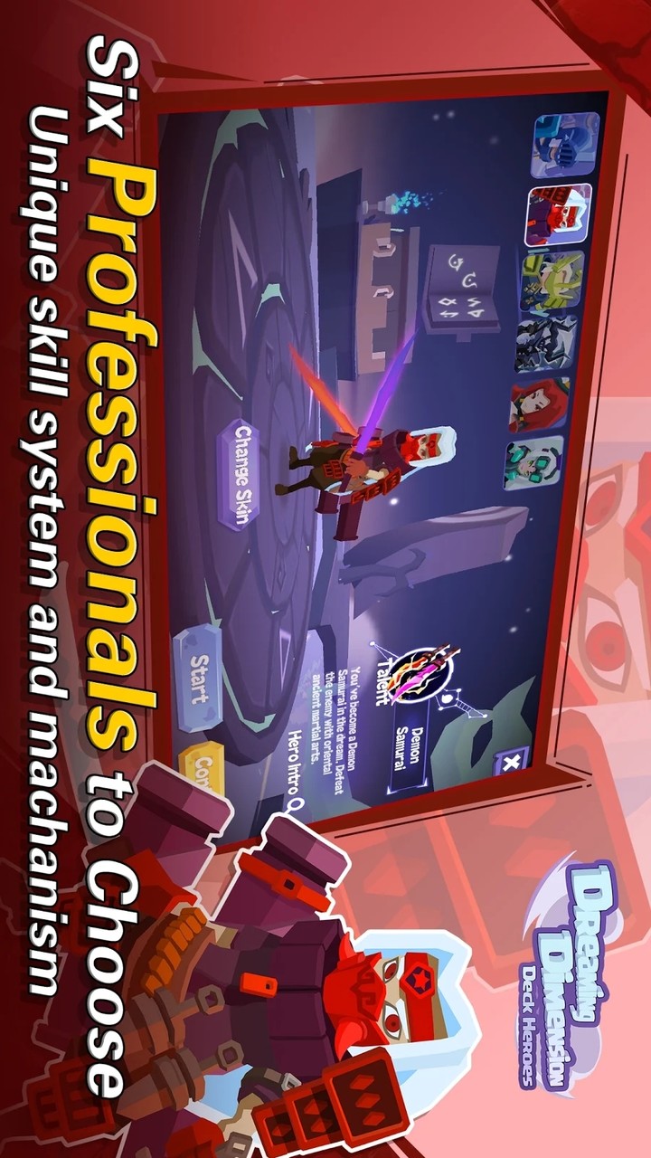 Dreaming Dimension: Deck Heroes(Unlocked all heroes) screenshot image 3_Popularmodapk.com