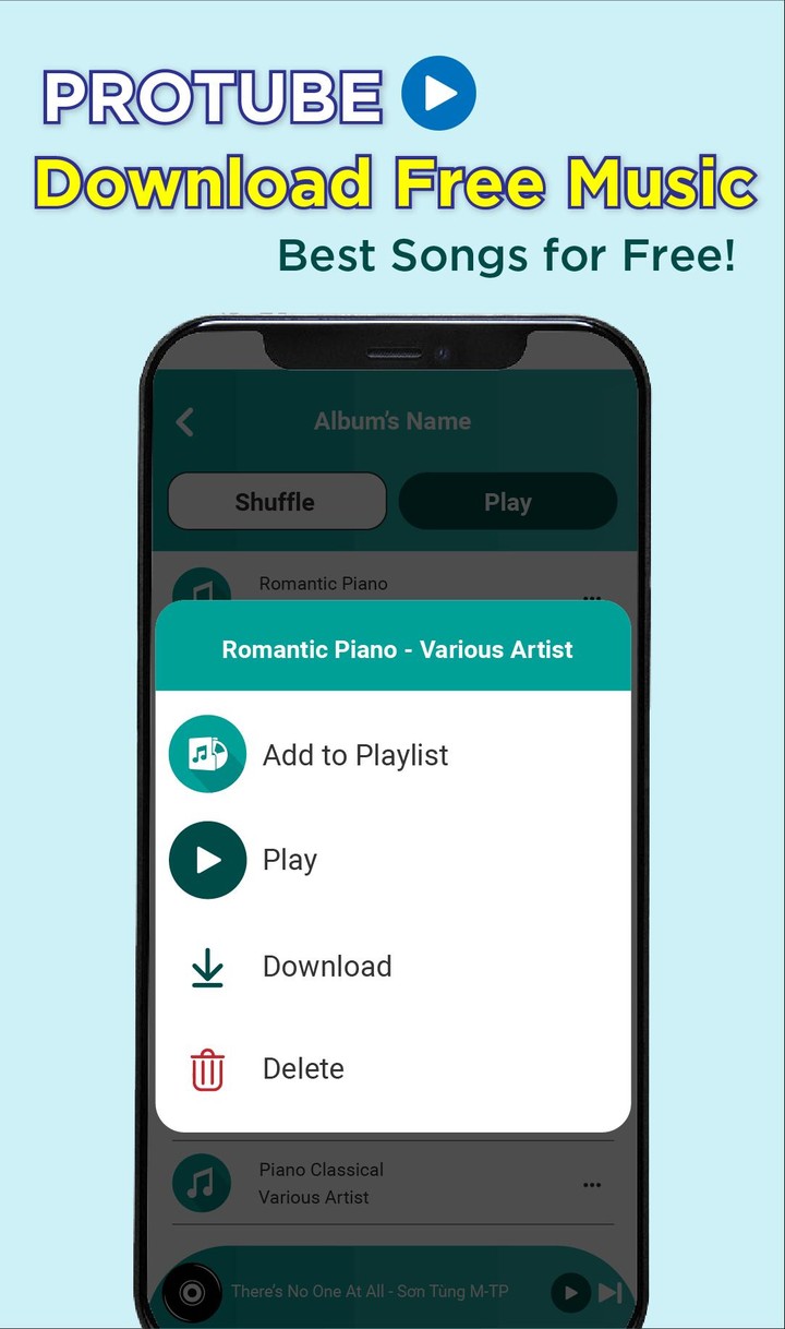 Protube Music Downloader MP3 screenshot image 8_Popularmodapk.com