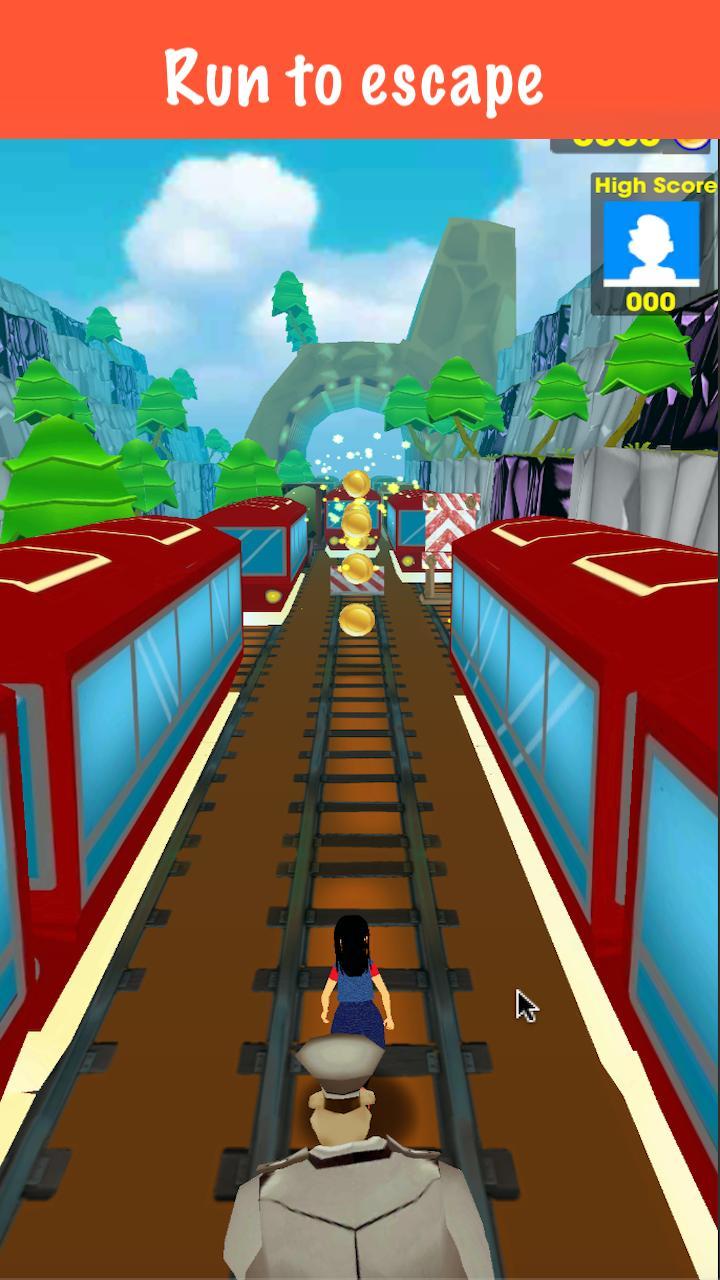 Subway 3D Endles Train SurfRun screenshot image 2_Popularmodapk.com