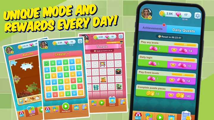 Nonogram Story Quest screenshot image 2_Popularmodapk.com