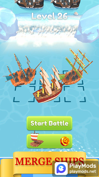 Merge Pirates<span>(Speed change)</span> screenshot image 1_Popularmodapk.com