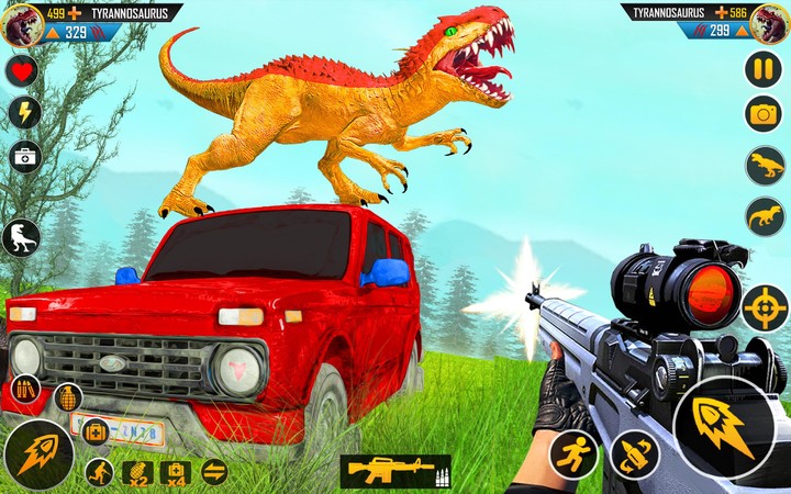 Wild Dino Hunting Free Games screenshot image 4_Popularmodapk.com