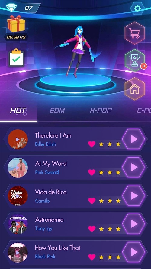 Dancing Bullet(Large enty of Diamonds) screenshot image 11_Popularmodapk.com