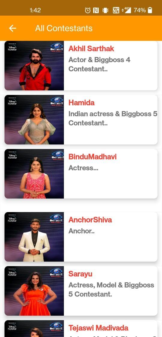Biggboss 6 Telugu screenshot image 2_Popularmodapk.com