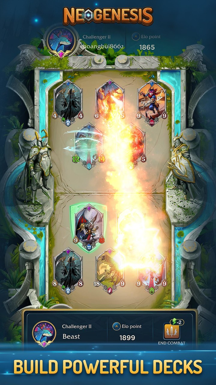 Neogenesis - Auto Combat TCG screenshot image 2_Popularmodapk.com