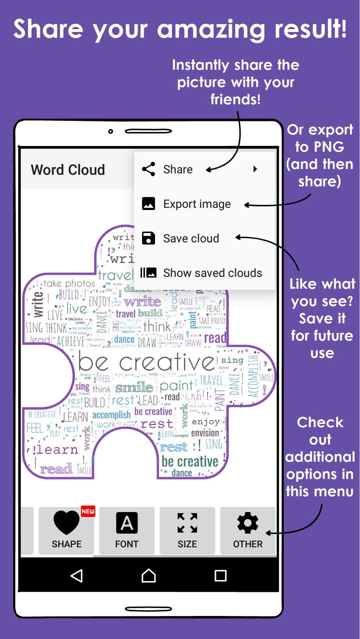 Word Cloud screenshot image 6_Popularmodapk.com
