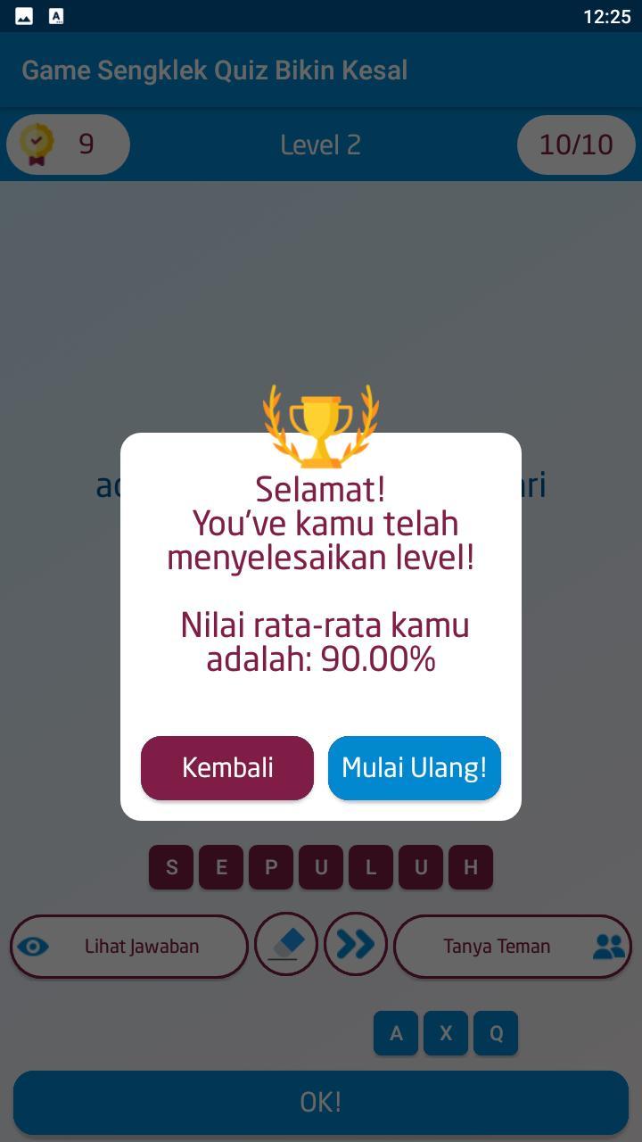 Game Sengklek Quiz Bikin Kesal screenshot image 5_Popularmodapk.com