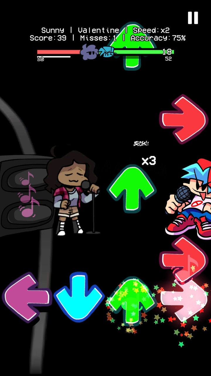 FNF Sunday Mod Guitar Hero screenshot image 1_Popularmodapk.com