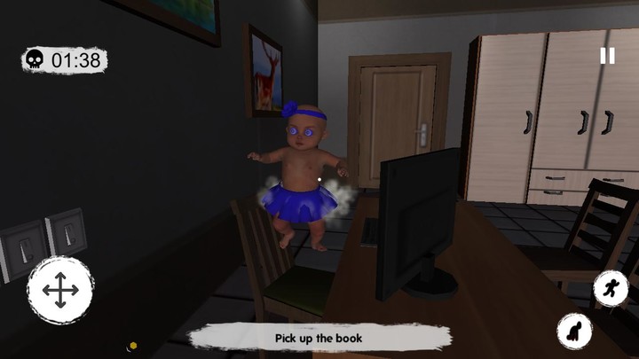 Baby Blue Scary Night House screenshot image 4_Popularmodapk.com