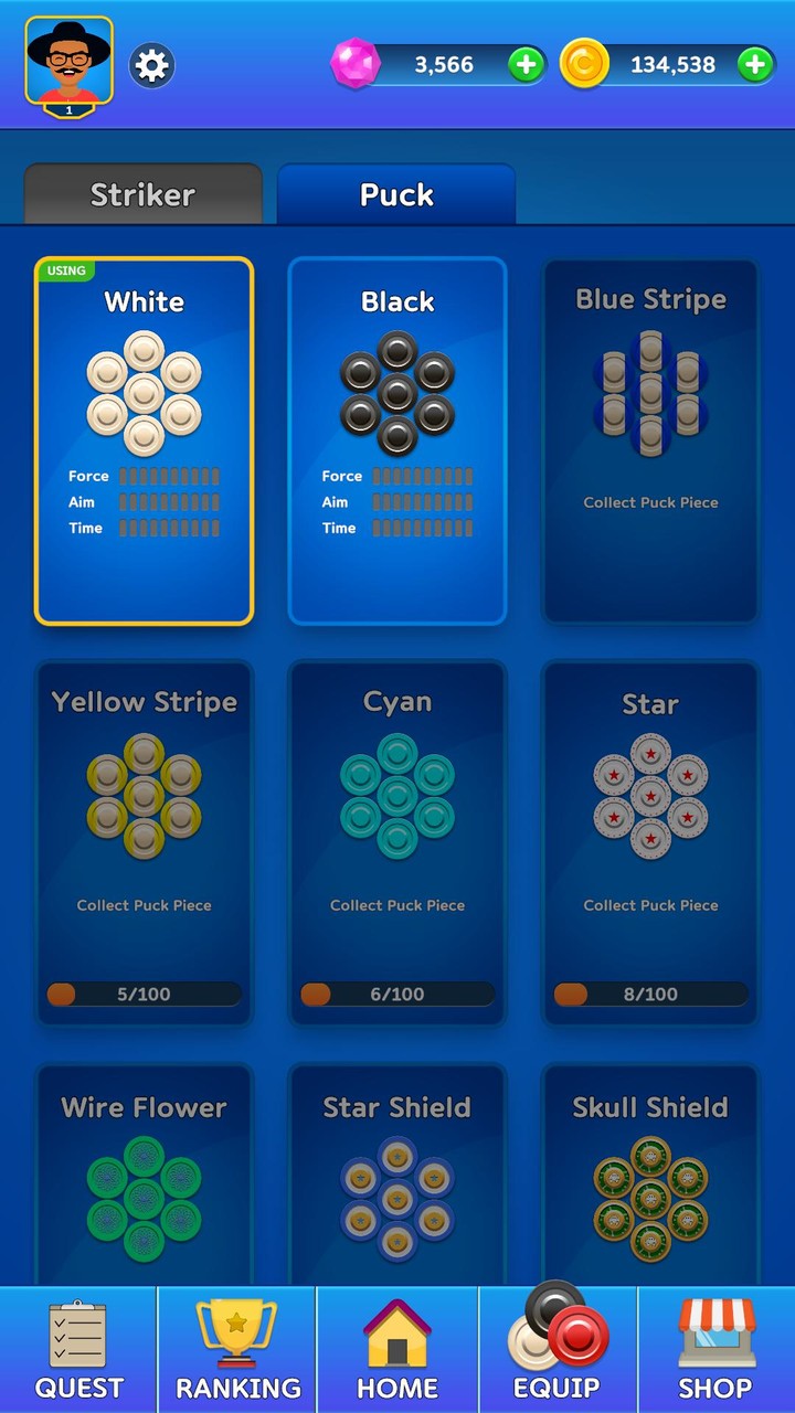 Carrom Striker screenshot image 5_Popularmodapk.com