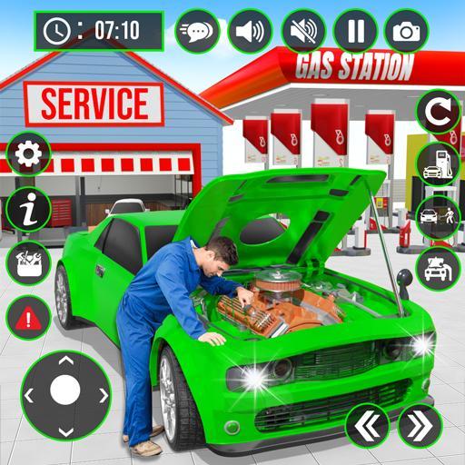 Gas Station Car Transport Game screenshot image 1_Popularmodapk.com