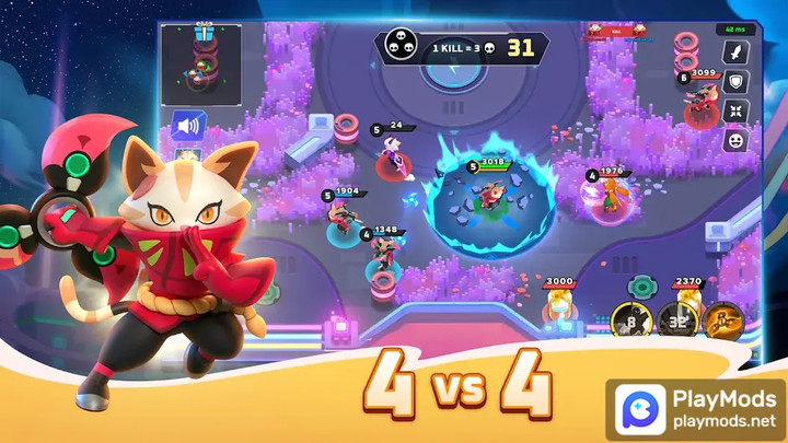 Thetan Arena: MOBA Survival<span>(Menu, Map Show Enemies)</span> screenshot image 2_Popularmodapk.com