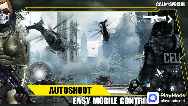 Call of Special Modern duty<span>(Unlimited money)</span> screenshot image 1_Popularmodapk.com