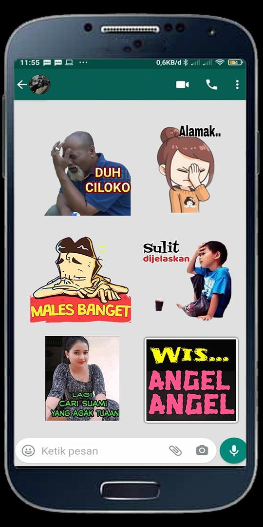 Stiker WA Animasi Perang Gambar screenshot image 11_Popularmodapk.com