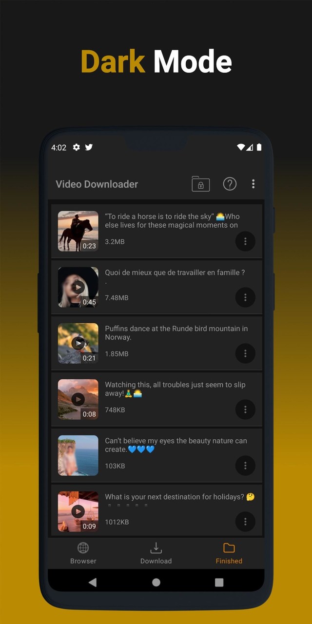 Video Downloader - Download Videos & Vidio Saver screenshot image 8_Popularmodapk.com