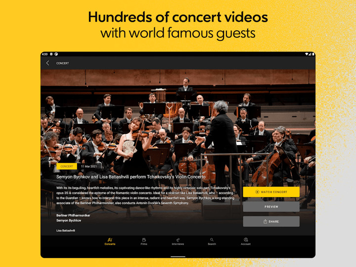 Digital Concert Hall screenshot image 13_Popularmodapk.com