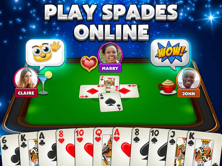 Spades Plus - Card Game screenshot image 6_Popularmodapk.com
