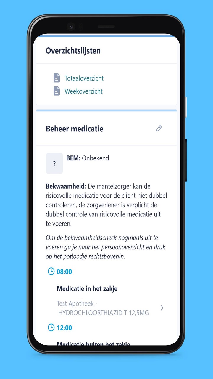Medicatie Controle App screenshot image 3_Popularmodapk.com