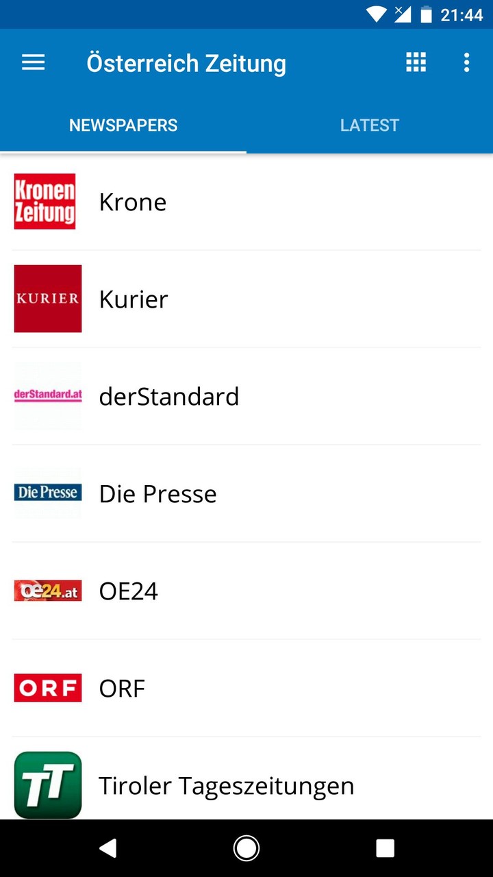 Österreich Zeitung screenshot image 1_Popularmodapk.com