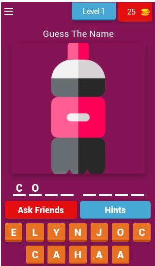 Guess The Logo: Food screenshot image 1_Popularmodapk.com