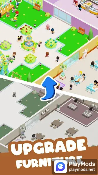 Mini Restaurant: Food Tycoon<span>(Speed change)</span> screenshot image 5_Popularmodapk.com