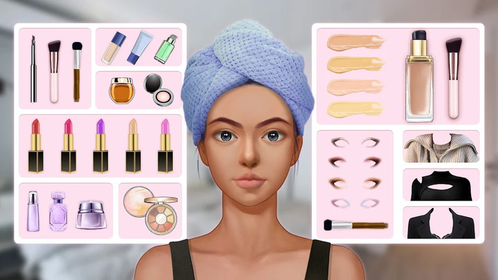 Makeup Stylist:DIY Makeup Game screenshot image 1_Popularmodapk.com