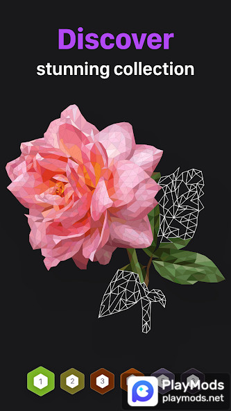 Polygon - Art Coloring Book<span>(unlocked)</span> screenshot image 2_Popularmodapk.com