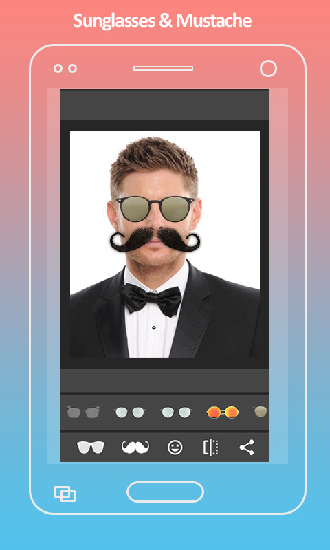 Mustache Photo Editor screenshot image 2_Popularmodapk.com
