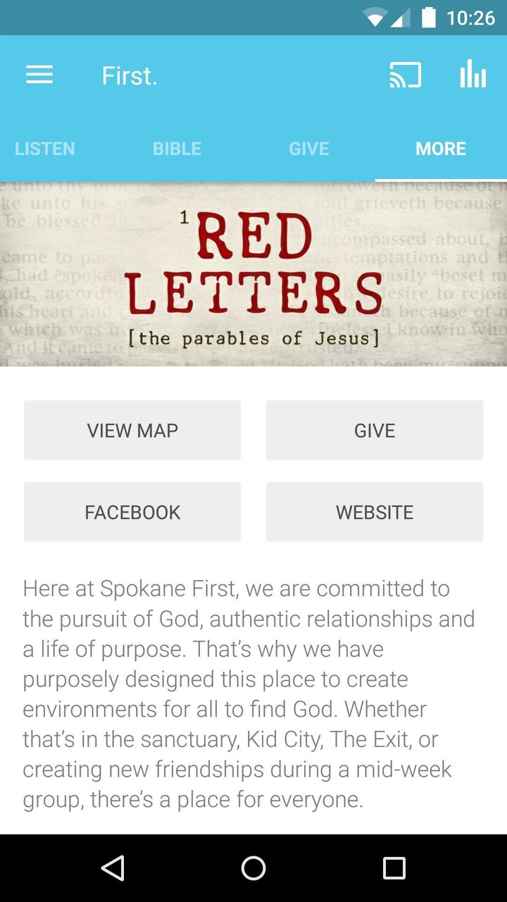 JesusFirst.Church screenshot image 6_Popularmodapk.com