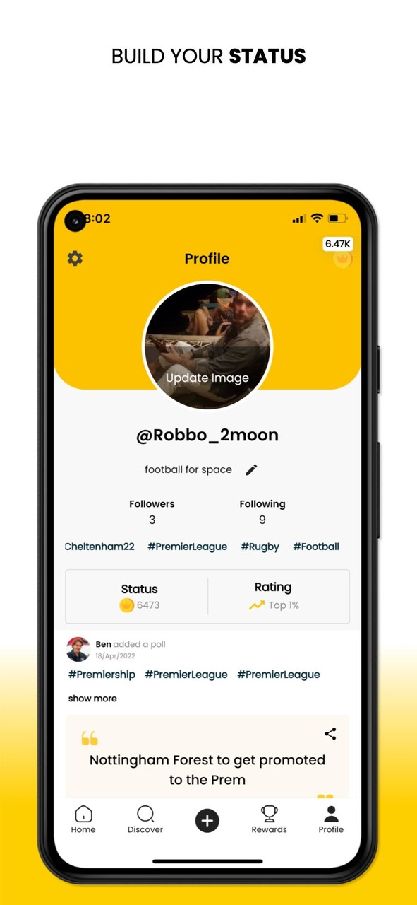 Herd: Social Sports Prediction screenshot image 3_Popularmodapk.com