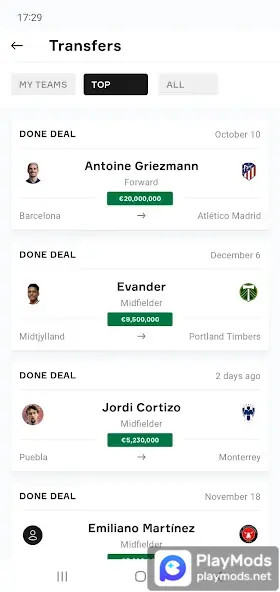 OneFootball(No Ads) screenshot image 4_Popularmodapk.com