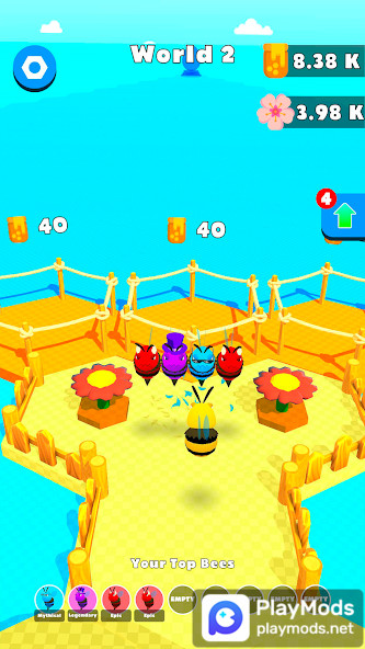 Bee Adventure 3D: Honey Island<span>(Speed change)</span> screenshot image 2_Popularmodapk.com