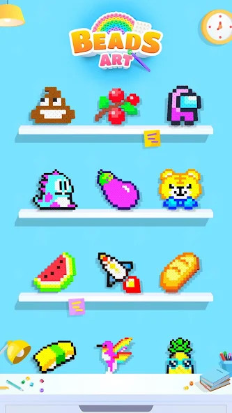 BeadArt: Relaxing beads design<span>(Ad-free and rewarded)</span> screenshot image 3_Popularmodapk.com