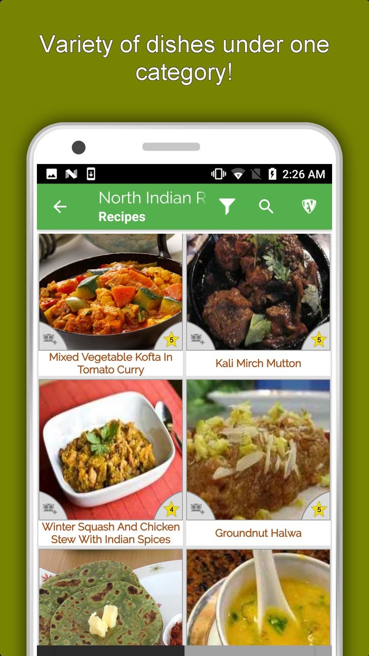 North Indian Food Recipes Book screenshot image 5_Popularmodapk.com