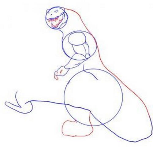 How to draw Godzilla manual screenshot image 10_Popularmodapk.com