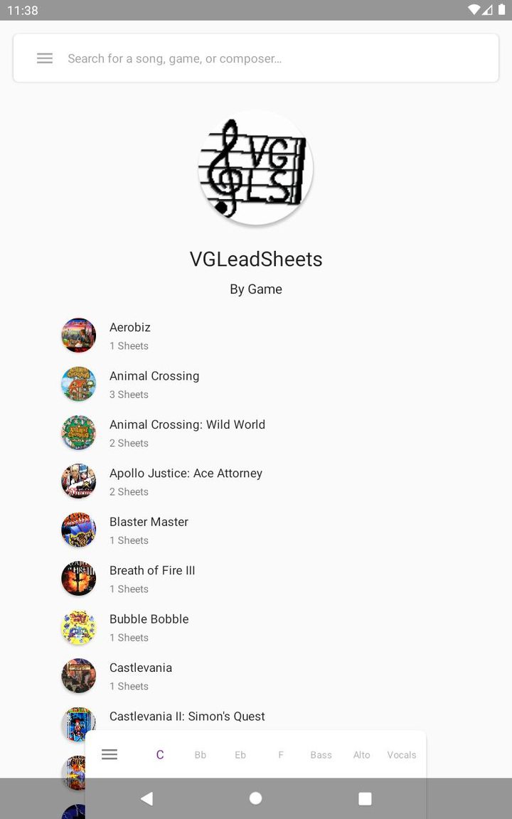 VGLeadSheets screenshot image 5_Popularmodapk.com