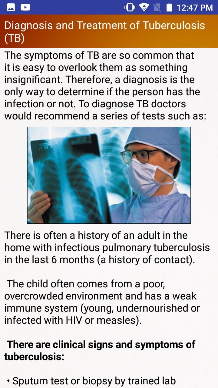 Tuberculosis TB Help & Diet screenshot image 10_Popularmodapk.com
