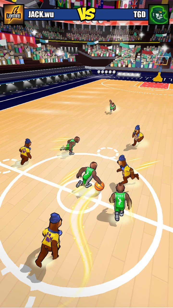 Basketball Strike screenshot image 2_Popularmodapk.com