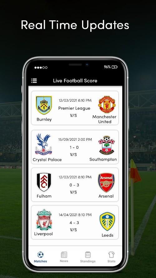 Live Football TV HD Streaming screenshot image 1_Popularmodapk.com