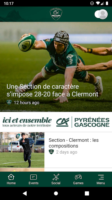 Section Paloise screenshot image 1_Popularmodapk.com