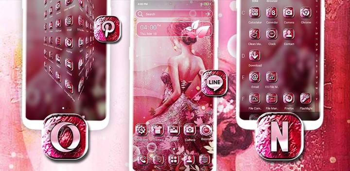 Pink Girly Theme screenshot image 21_Popularmodapk.com