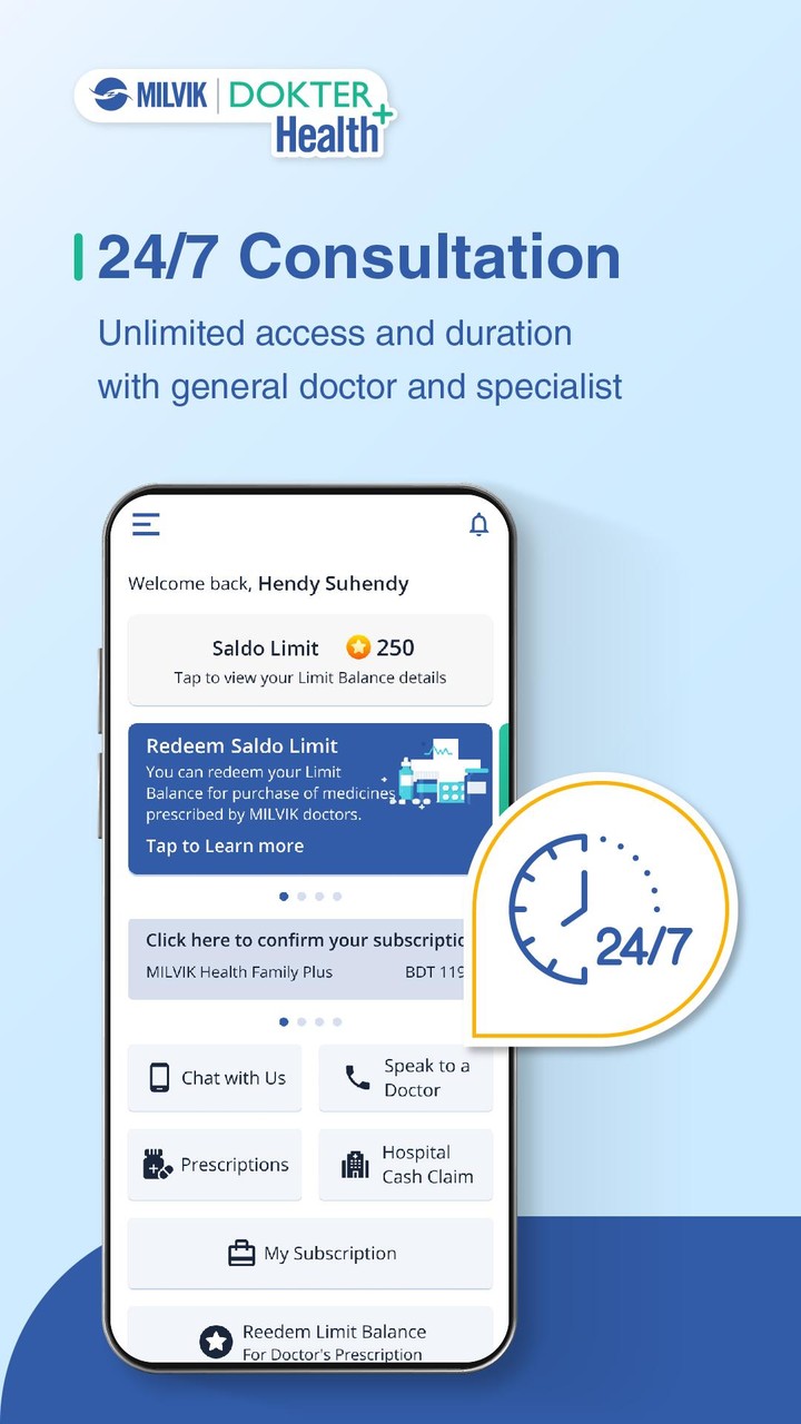 MILVIK Dokter Health+ screenshot image 6_Popularmodapk.com