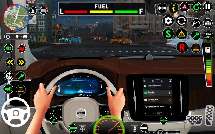 US Car Parking School Car Game screenshot image 1_Popularmodapk.com