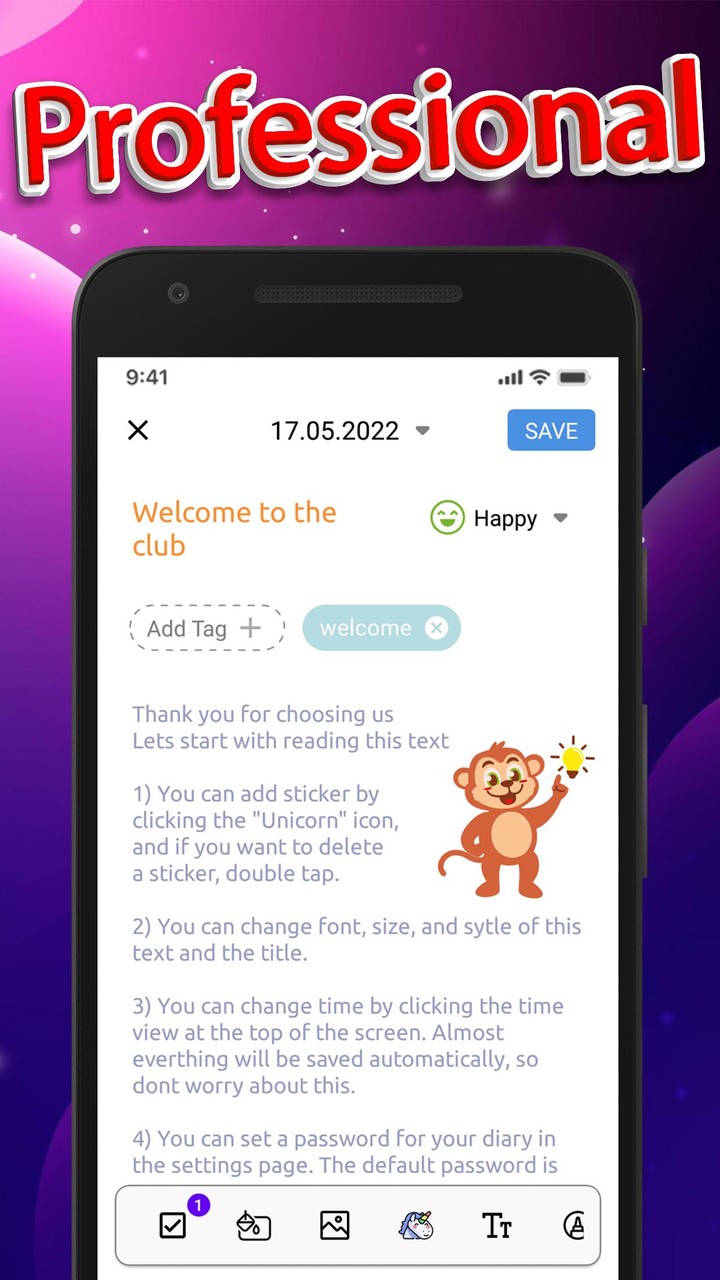 Diario Personal - Daily Diary screenshot image 2_Popularmodapk.com