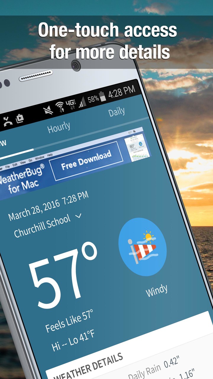 Weather Widget by WeatherBug: Alerts & Forecast screenshot image 4_Popularmodapk.com