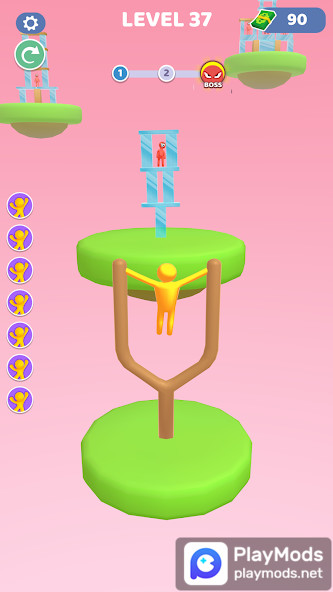 Human Slingshot<span>(No Ads)</span> screenshot image 4_Popularmodapk.com